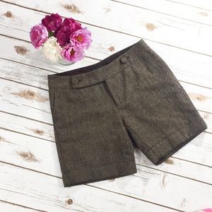 Banana republic wool shorts